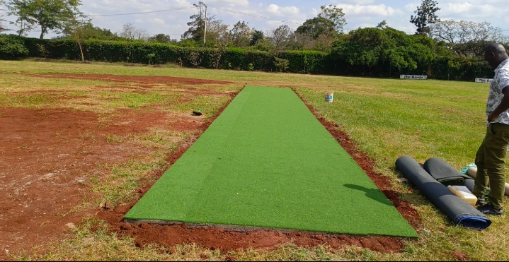 Astroturf Installation - Landscaping by Genjomu Construction in Outdoor Facility