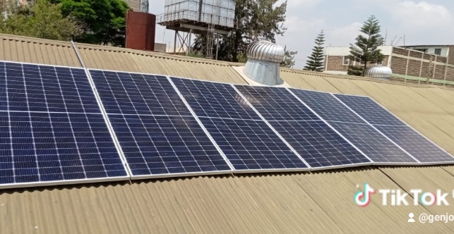 Residential Solar Panel Installation - Sustainable Energy by Genjomu Construction in Residential Roof